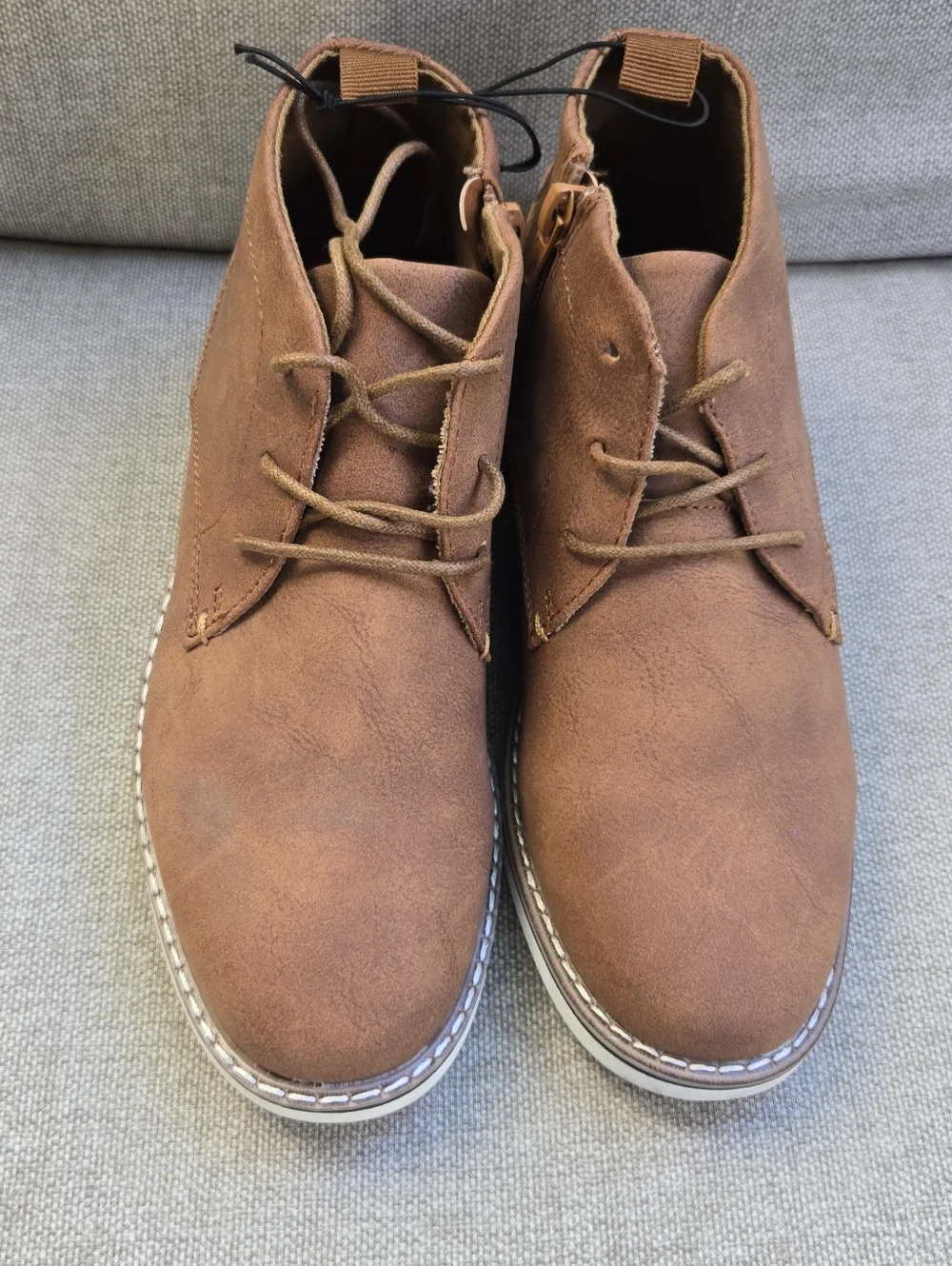 Steve Maddwn Boys  Brown Chukka Boots - Classic Casual Lace-Up
